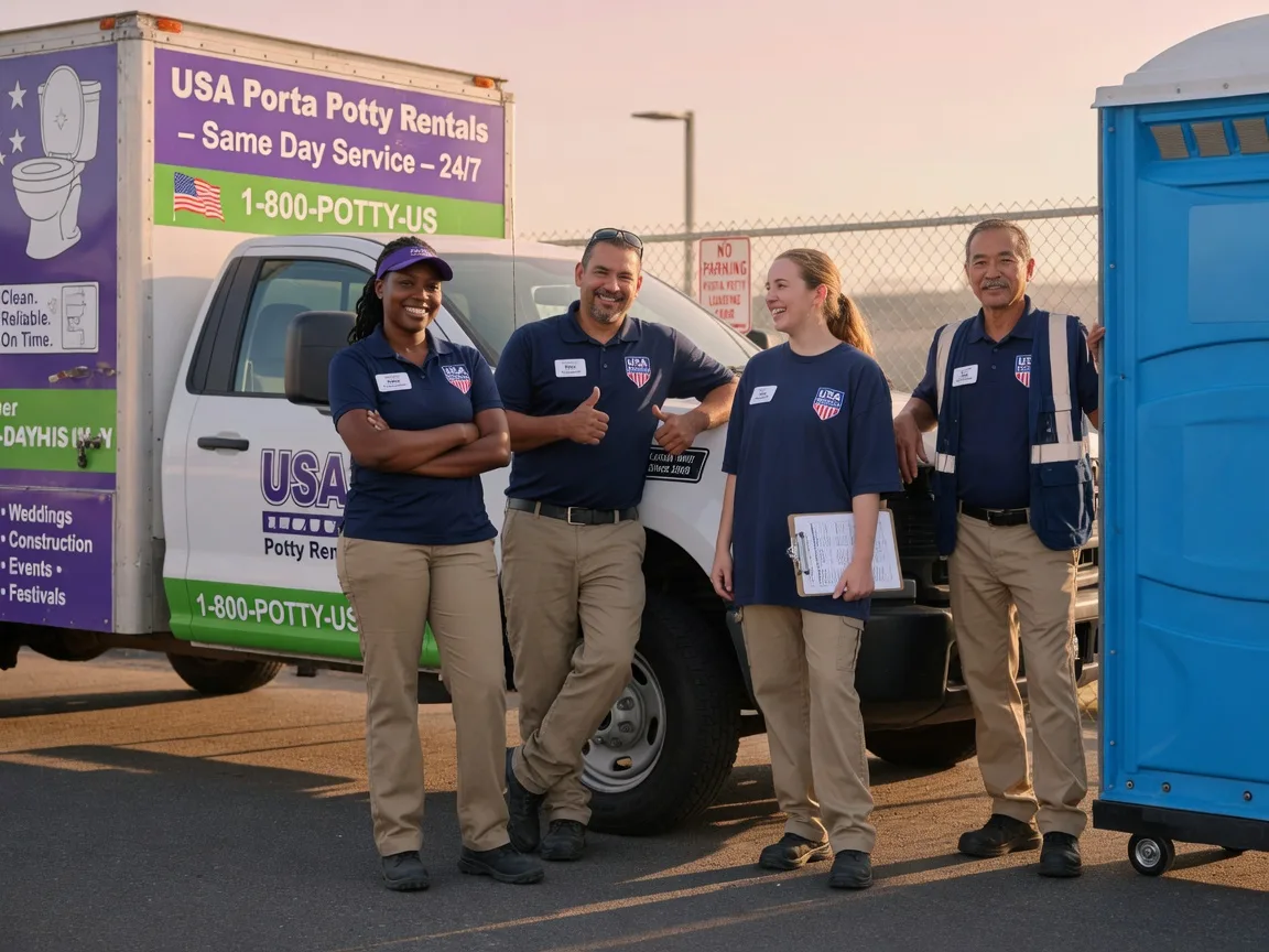 Porta Potty Rental company in Knightdale, NC